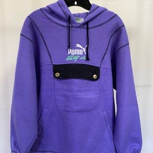PUMA Retro Mesh Fleece Hoodie